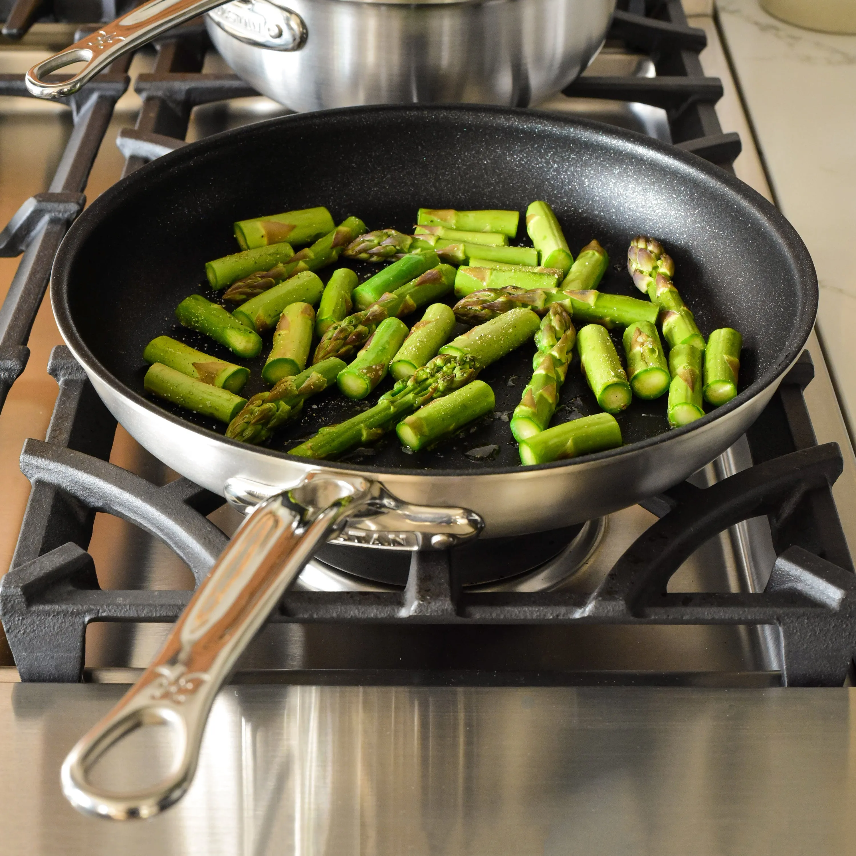 Hestan Thomas Keller Insignia 12.5" Nonstick Stainless Steel Open Saute Pan