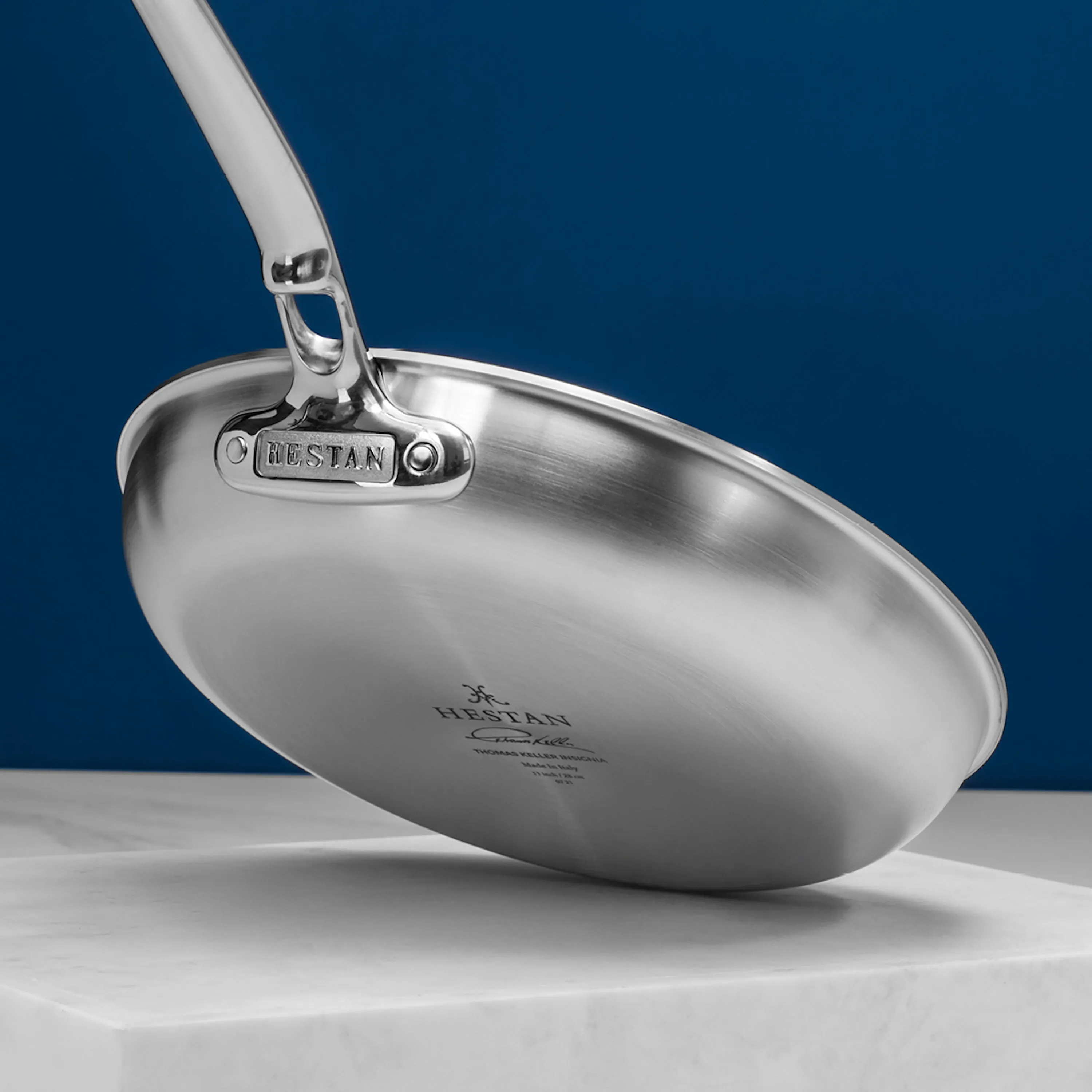 Hestan Thomas Keller Insignia 12.5" Nonstick Stainless Steel Open Saute Pan