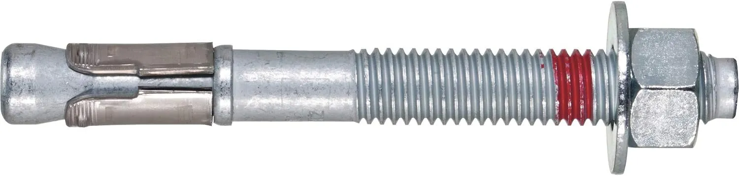 Hilti KWIK Bolt TZ Expansion Anchor - Carbon Steel - KB-TZ 5/8" x 6" - 3437494 - Box of 90