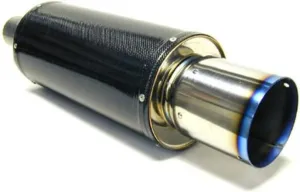HKS 31012-BA001 Universal Carbon Ti Muffler