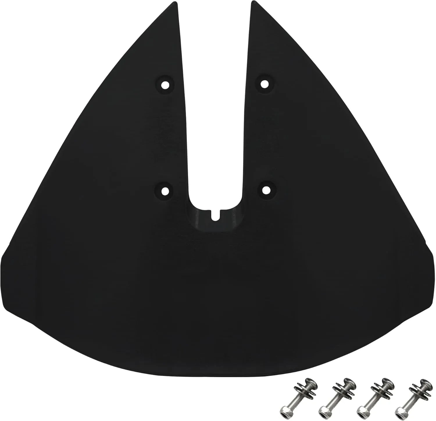 Hydrofoil Stabilizer surfboard for 30-400HP Outboard/Outdrive Motors & Engines – Dual-Wing Design for Faster Planing & Better Stability Includes Mounting Bolts