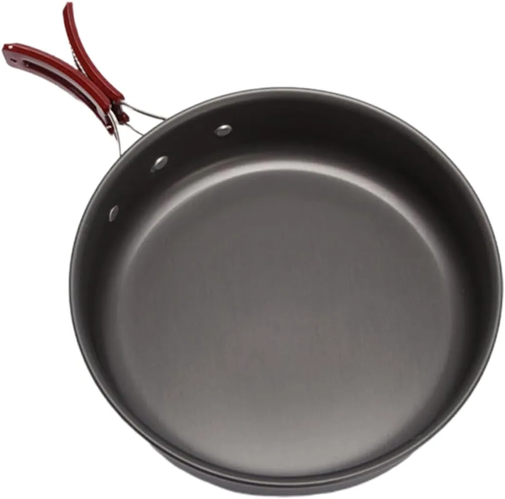 IMIKEYA Cooking Tools for Family Outdoor Pan Set Camping Frying Pan Material Easy to Store