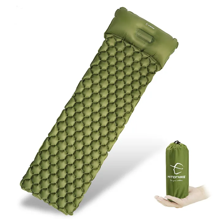 Inflatable cushion outdoor tent sleeping mat