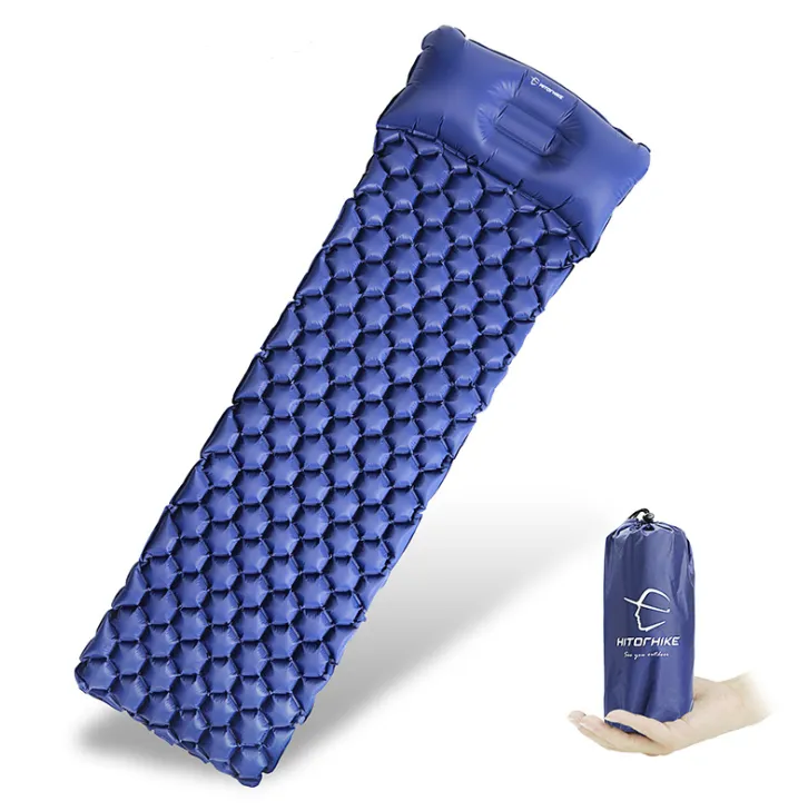 Inflatable cushion outdoor tent sleeping mat