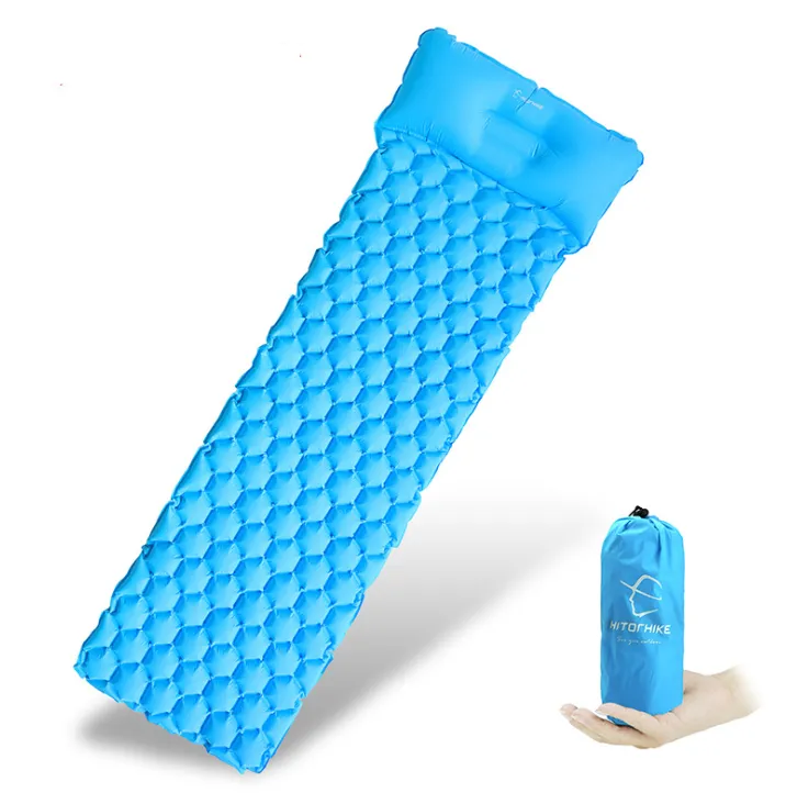 Inflatable cushion outdoor tent sleeping mat