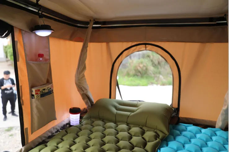 Inflatable cushion outdoor tent sleeping mat