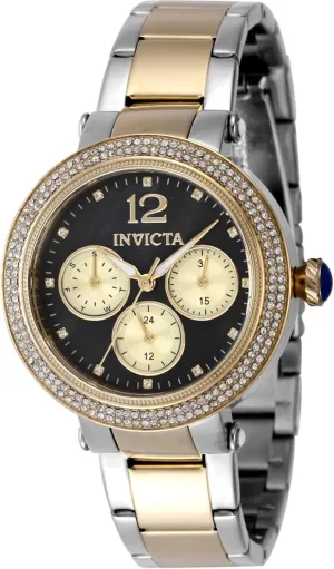 INVICTA Bolt Lady 37mm Stainless Steel Gold Gold dial VH63 Quartz