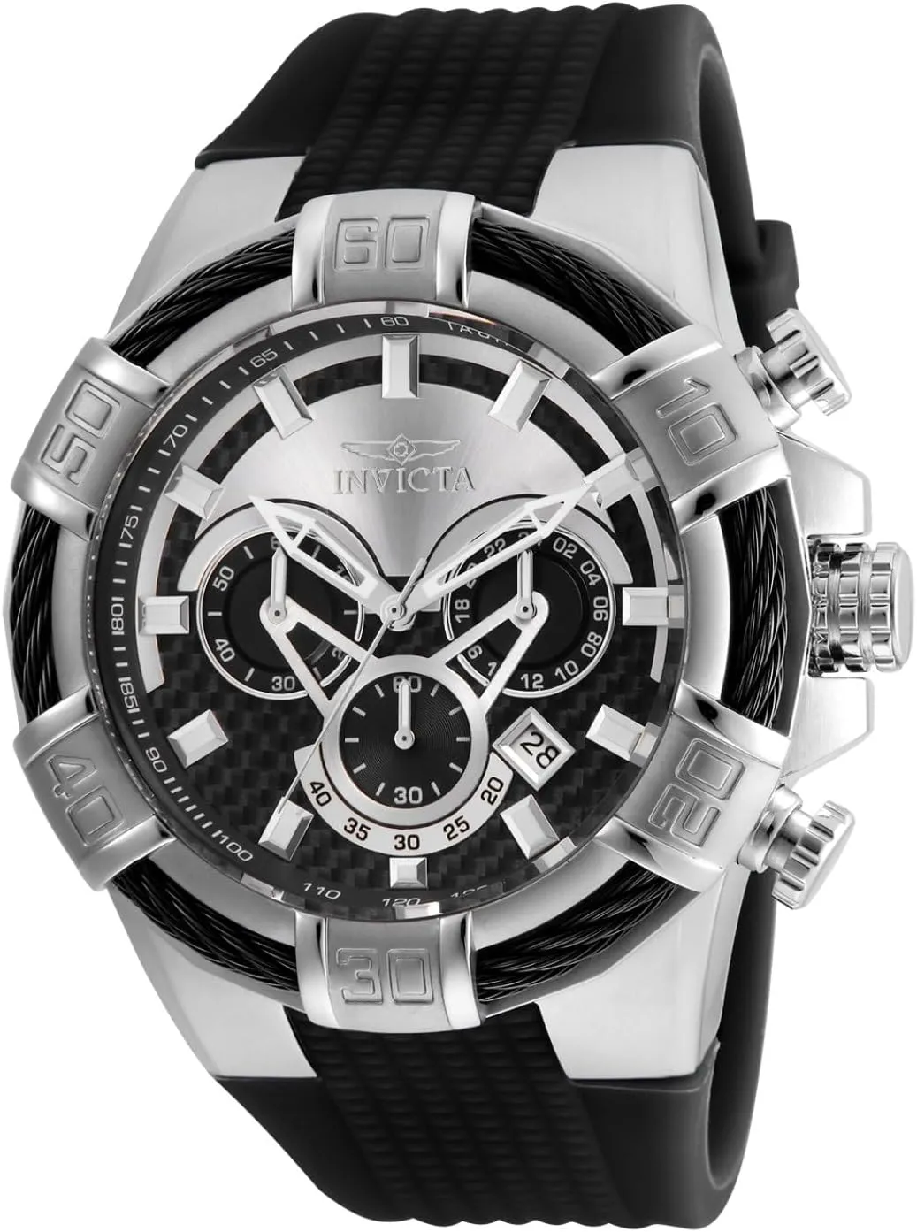 Invicta Men's 24691 Bolt Analog Display Quartz Black Watch
