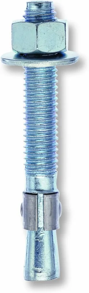 ITW Ramset/Red Head WS-5870 Redhead Wedge Anchor, 5/8 in X 7 in, 2-3/4 X 5-1/8 in Min Embed, Steel, 0.145" x 2-1/2"