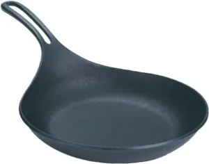 Iwachu Nambu Tekki Omelette Pan 24cm IH Blackened Finish Made in Japan