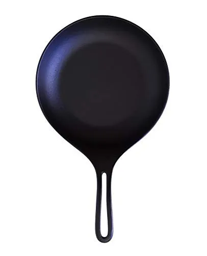 Iwachu Nambu Tekki Omelette Pan 24cm IH Blackened Finish Made in Japan
