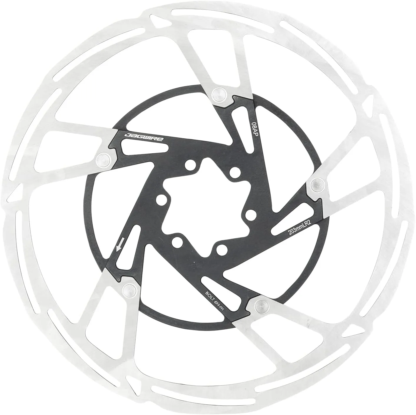 Jagwire Pro LR2 Disc Brake Rotor - 6-bolt - 220mm