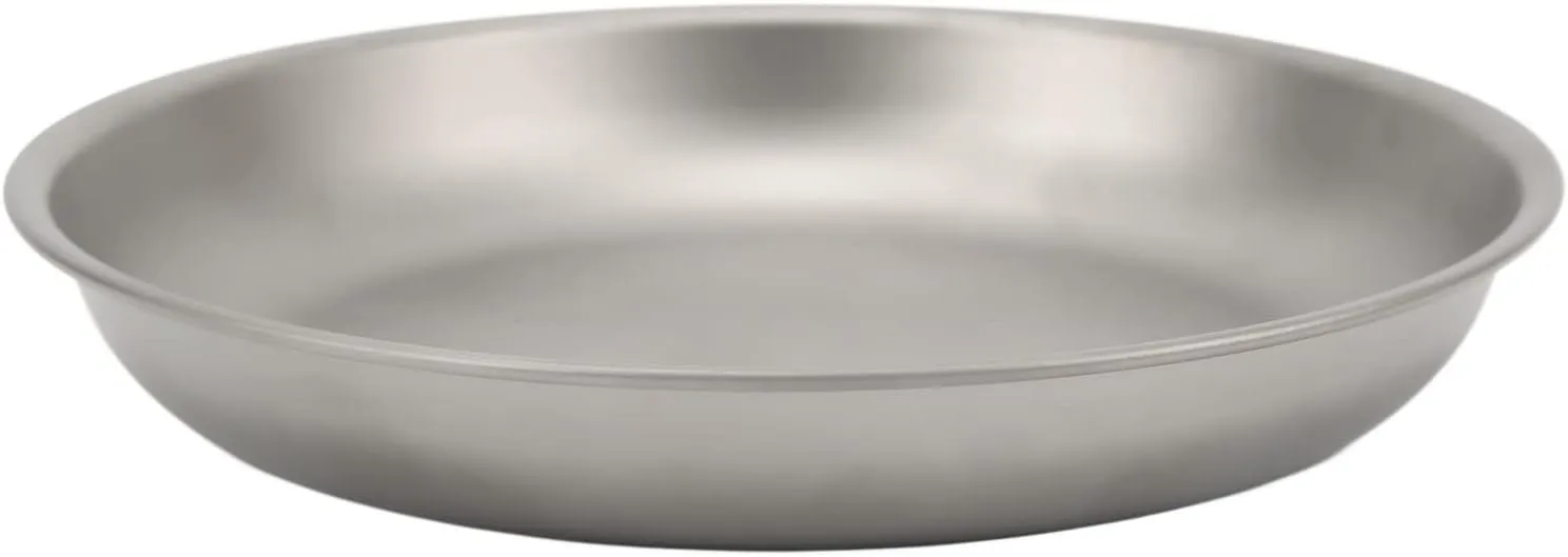 JTLB Frying Pan 7.5in Diameter High Temp Plate Dish for Outdoor Camping