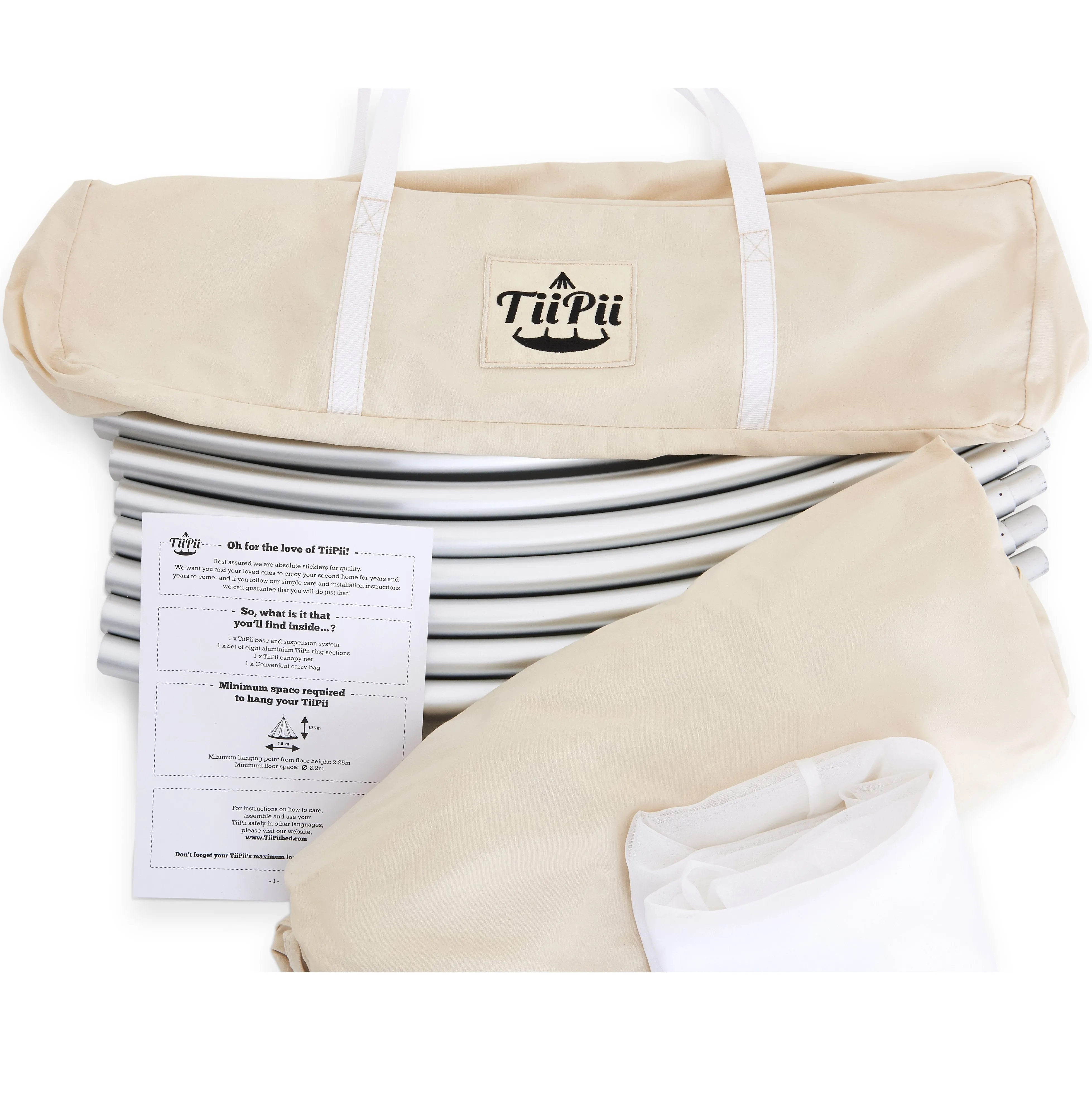 Kids Natural Bambino TiiPii Bed, Small