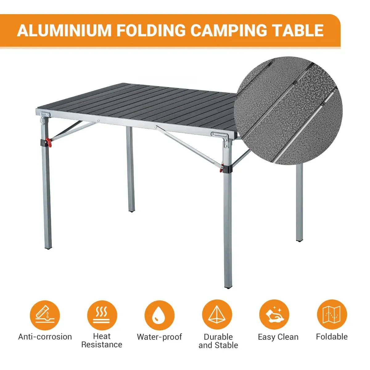 KingCamp Comfort Camping Set: 2 Ergonomic Chairs   Lightweight Folding Table