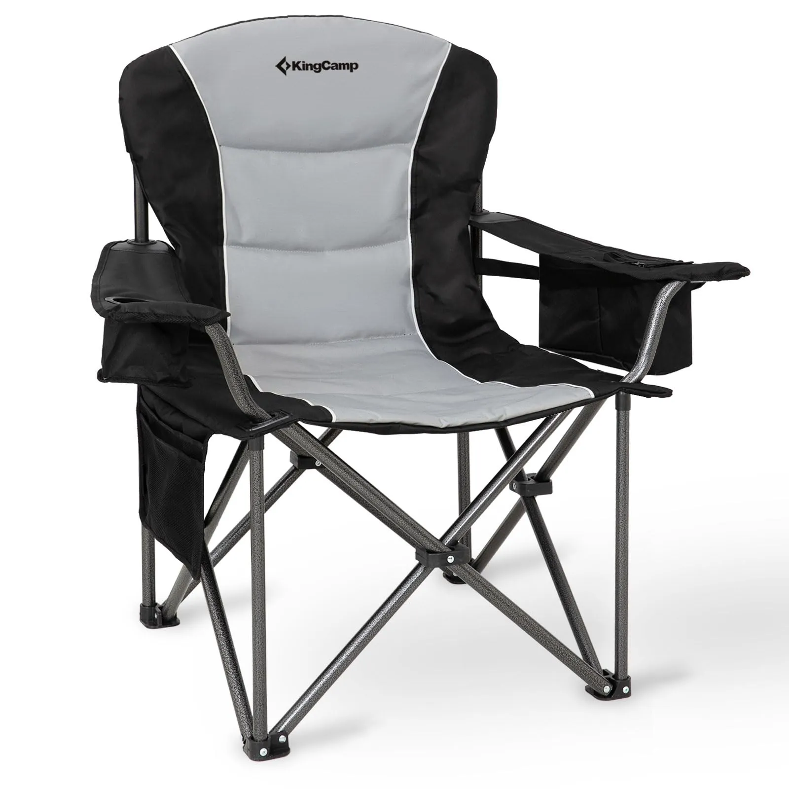 KingCamp JUNIPER C10 Oversized Folding Chair with Adjustable Lumbar Support