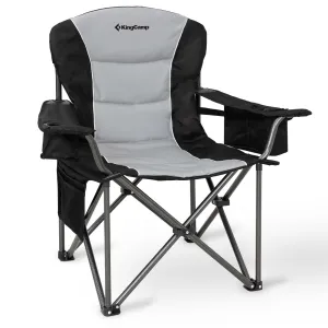 KingCamp JUNIPER C10 Oversized Folding Chair with Adjustable Lumbar Support