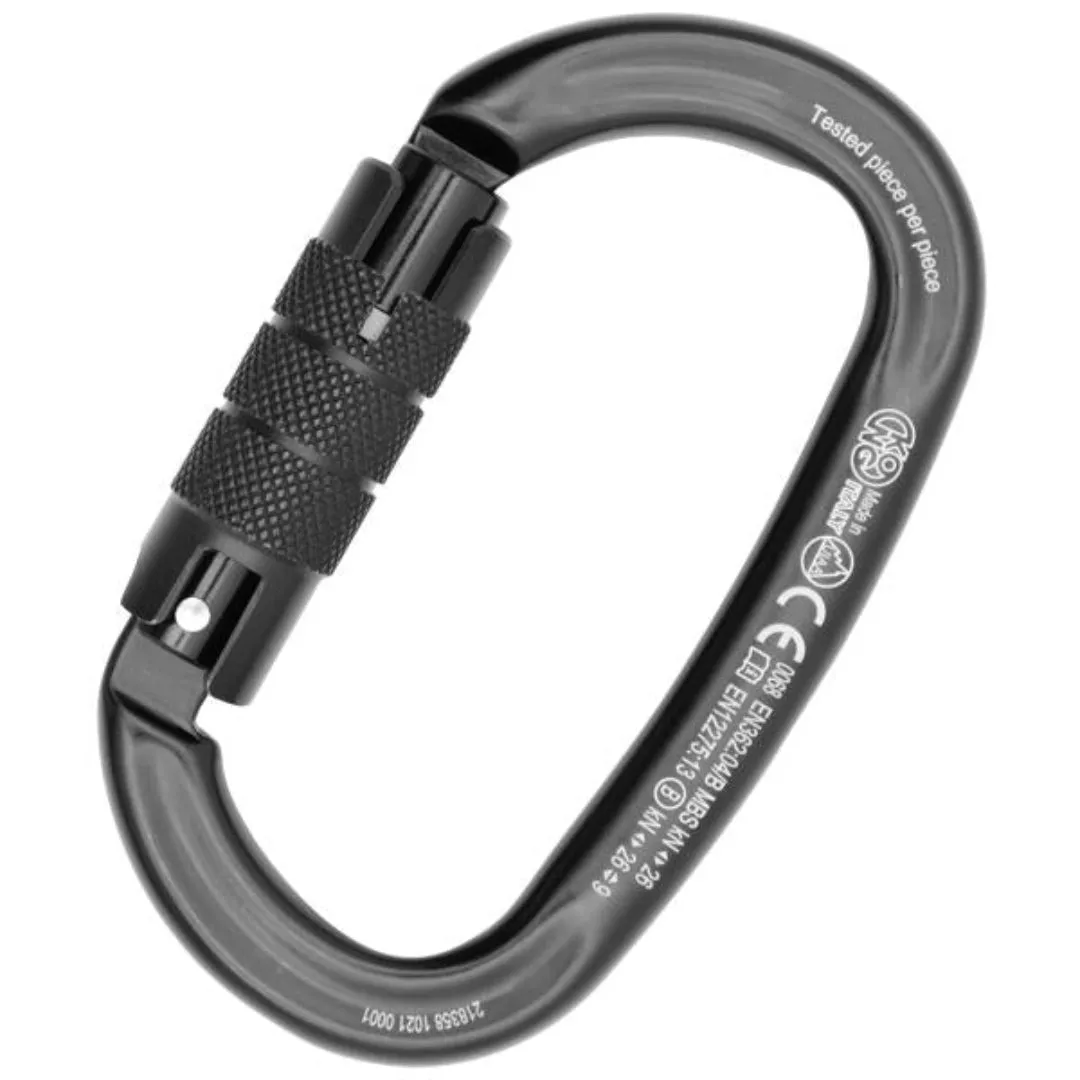KONG OVALONE ALU TWISTLOCK CARABINER-ORANGE