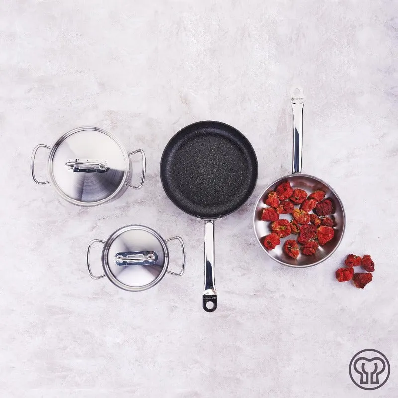 Korkmaz Proline Volkanit Nero Fry pan, Nonstick Omelette Pan (11.9" x 2.2")