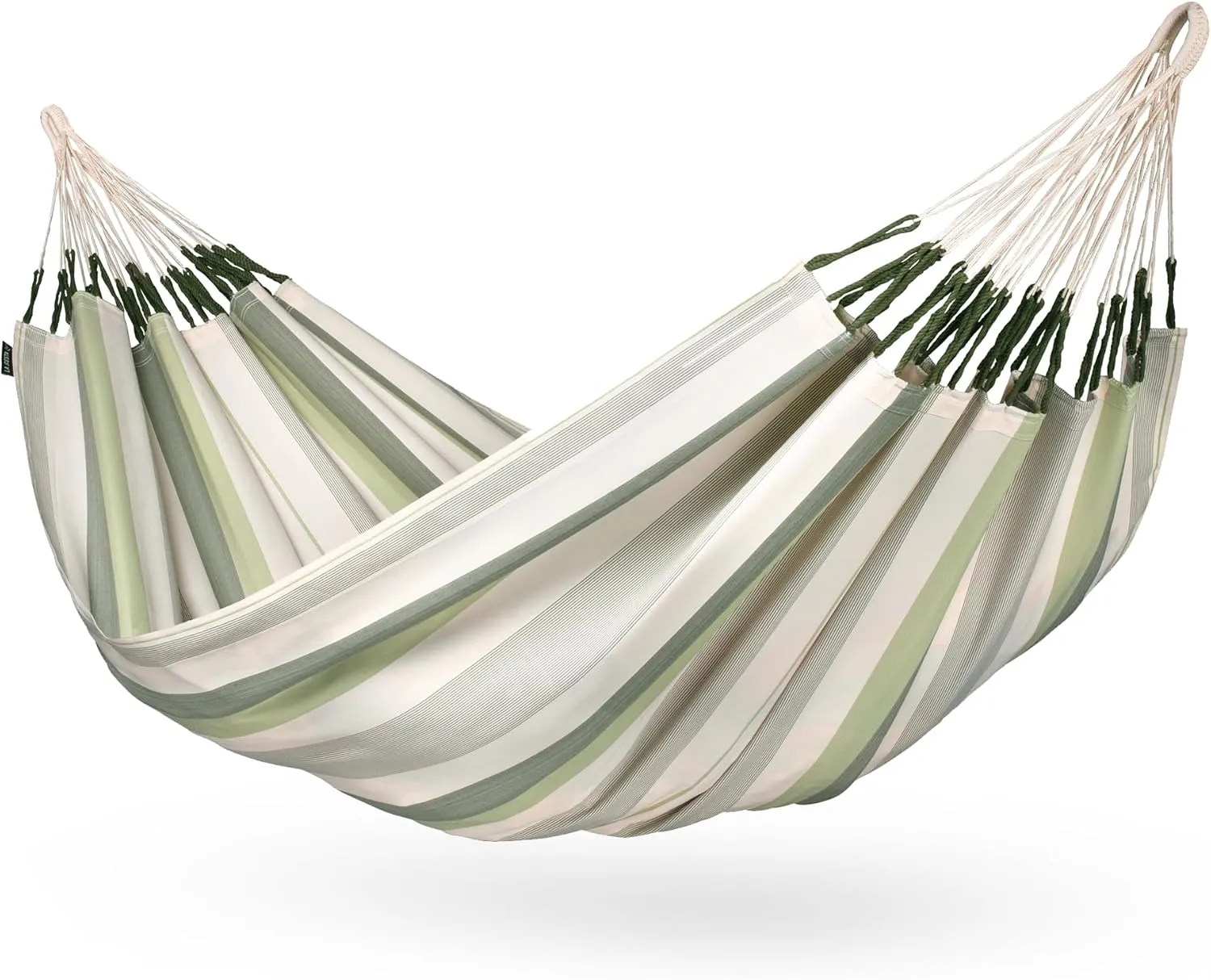 LA Siesta Brisa Classic Hammock, Handmade, Weather-Resistant, Tear-Resistant Hammock for Indoor & Outdoor Relaxation, Size-King - Cedar