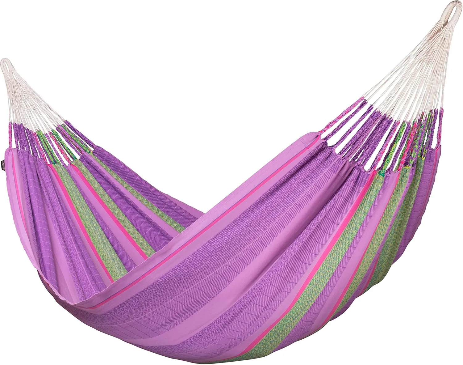 LA SIESTA Flora Blossom - Organic Cotton Family Classic Hammock Size King