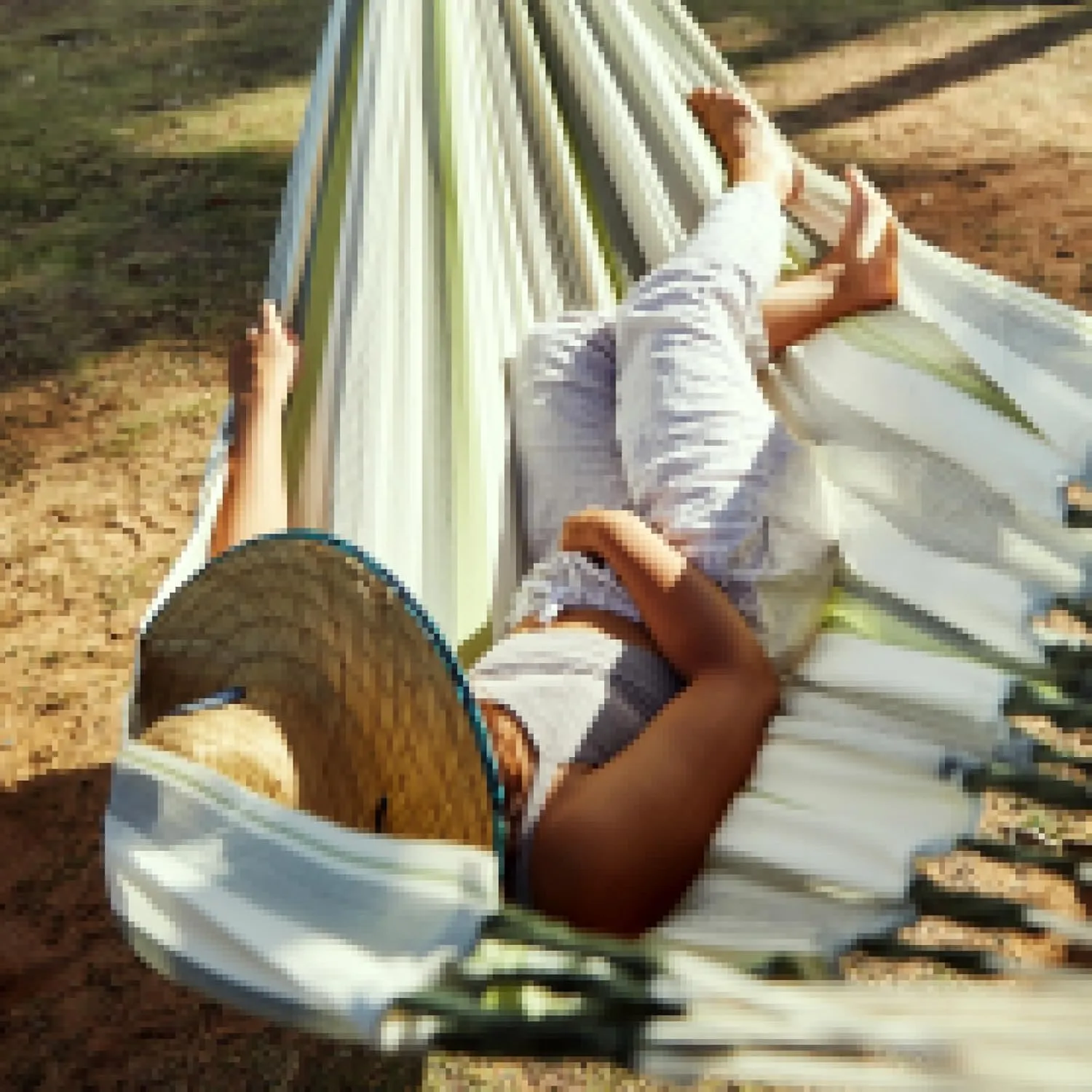 La Siesta® Large Double Brisa Classic Hammock, Outdoor Indoor Hammock Swing - Handmade Weather & Tear Resistant Patio Backyard Bedroom