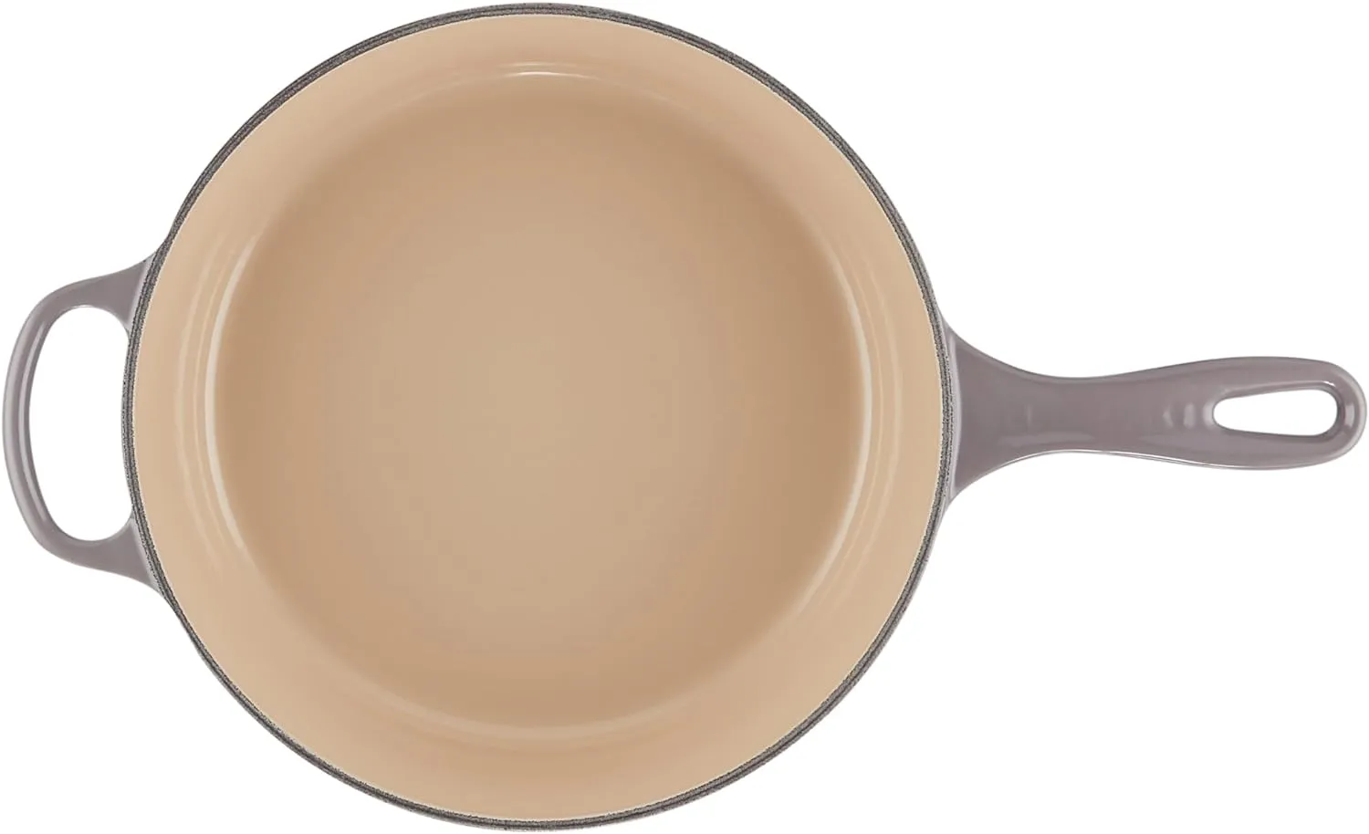 Le Creuset Enameled Cast Iron Signature Cassadou, 3.75qt., Oyster