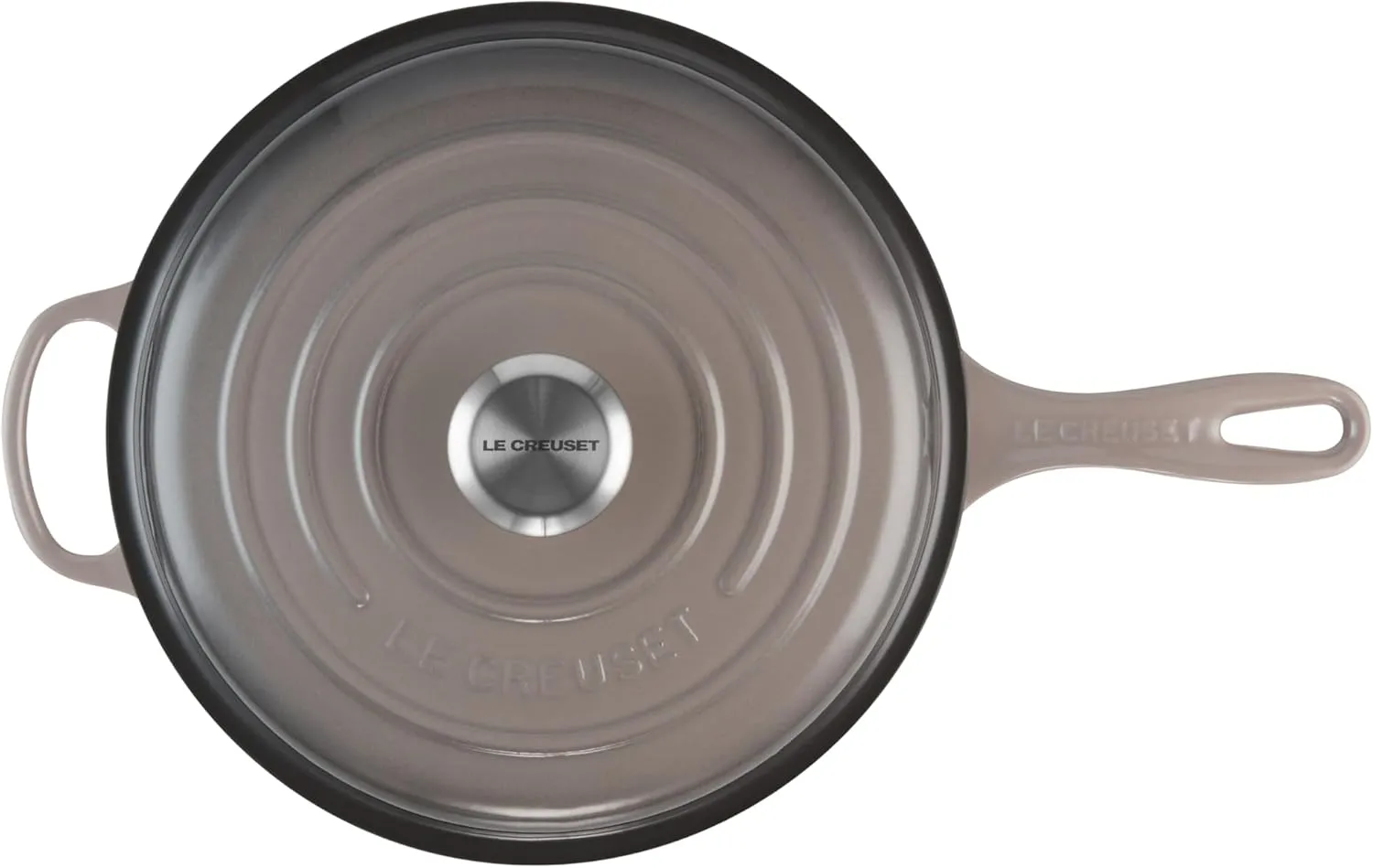 Le Creuset Enameled Cast Iron Signature Cassadou, 3.75qt., Oyster