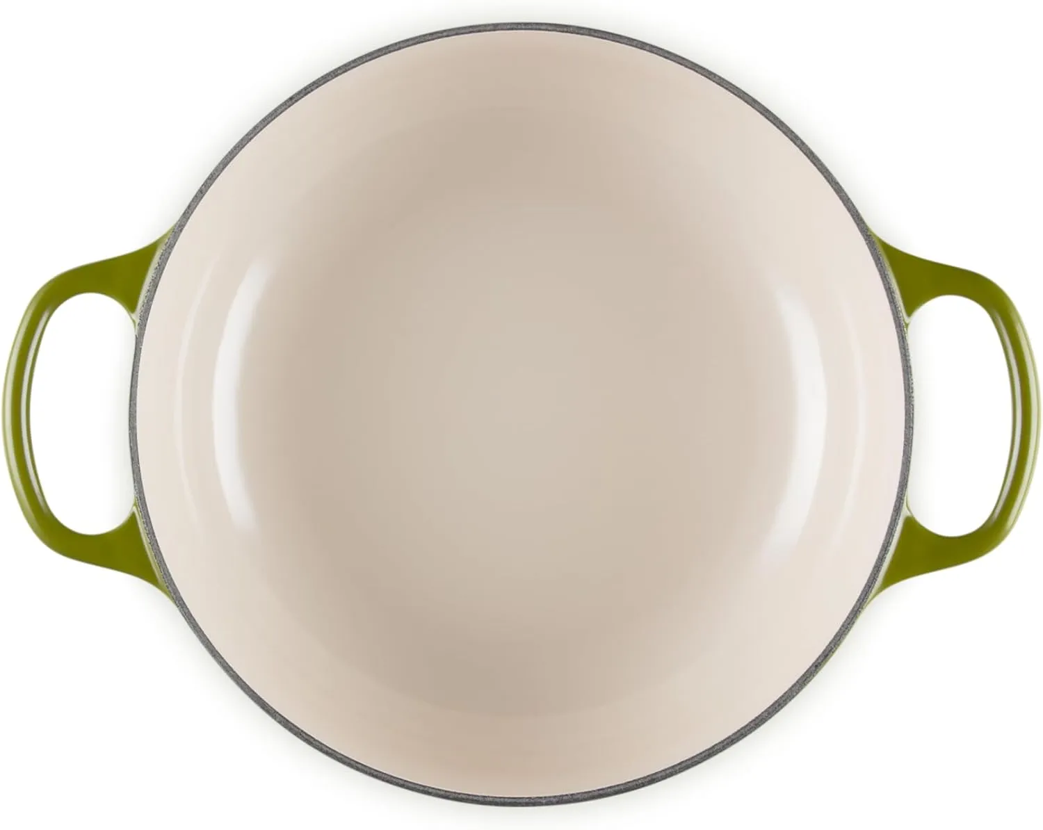 Le Creuset Enameled Cast Iron Signature Round Sauteuse, 3.5 qt., Olive