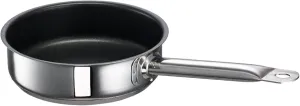 Little Lilly 452255 Mini Frying Pan, 18/10, 64078-16 Frying and Universal Pans, Stainless Steel, Silver, 39.2 x 22.6 x 7 cm