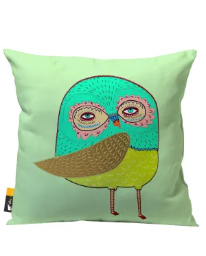 Little Owl Outdoor Throw Pillow