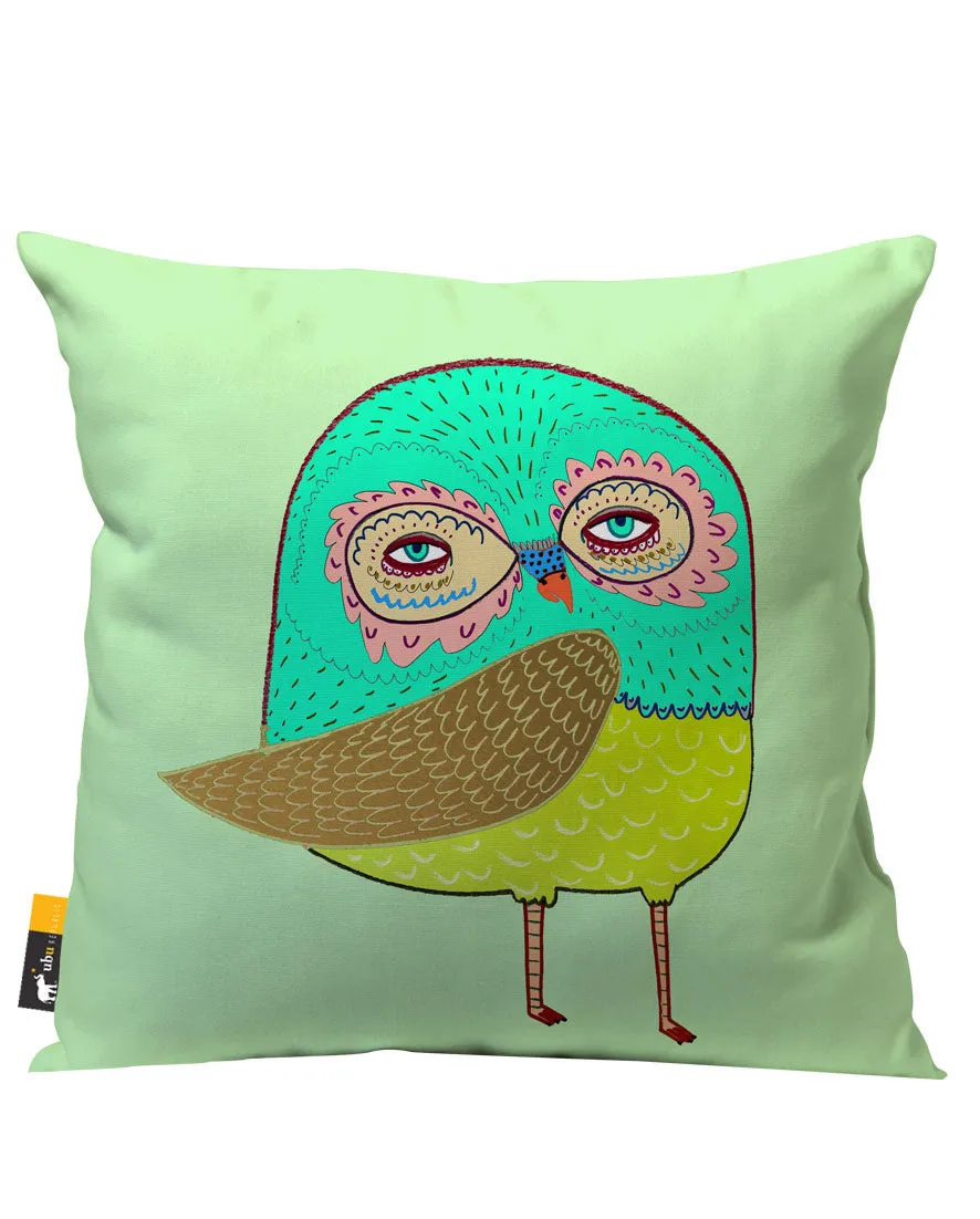 Little Owl Outdoor Throw Pillow