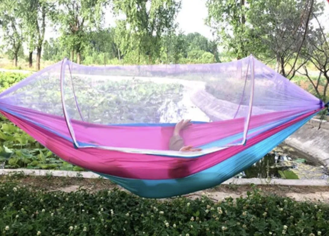 LockMesh  Camping Netted Hammock