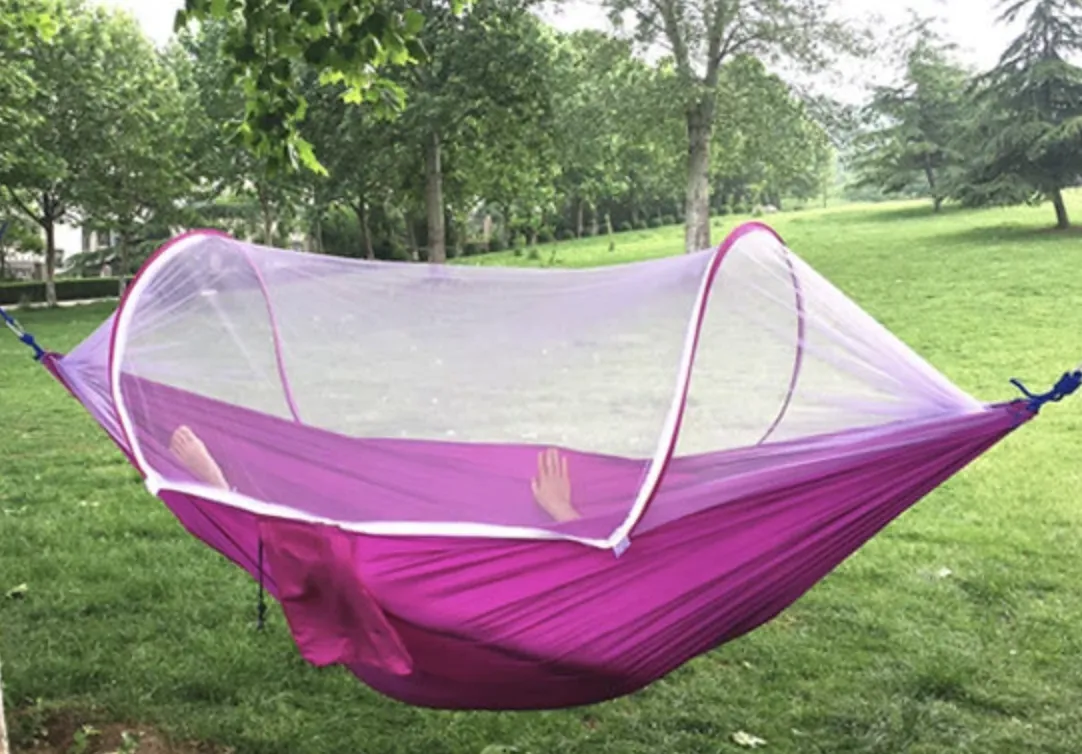 LockMesh  Camping Netted Hammock