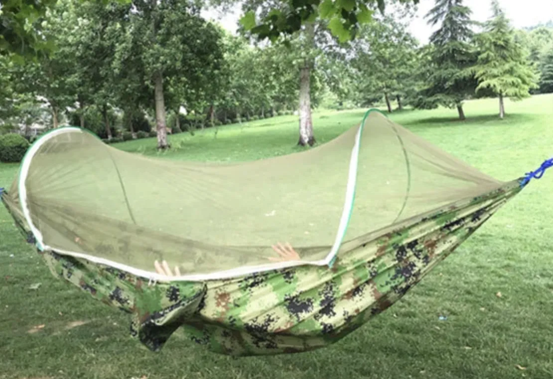 LockMesh  Camping Netted Hammock