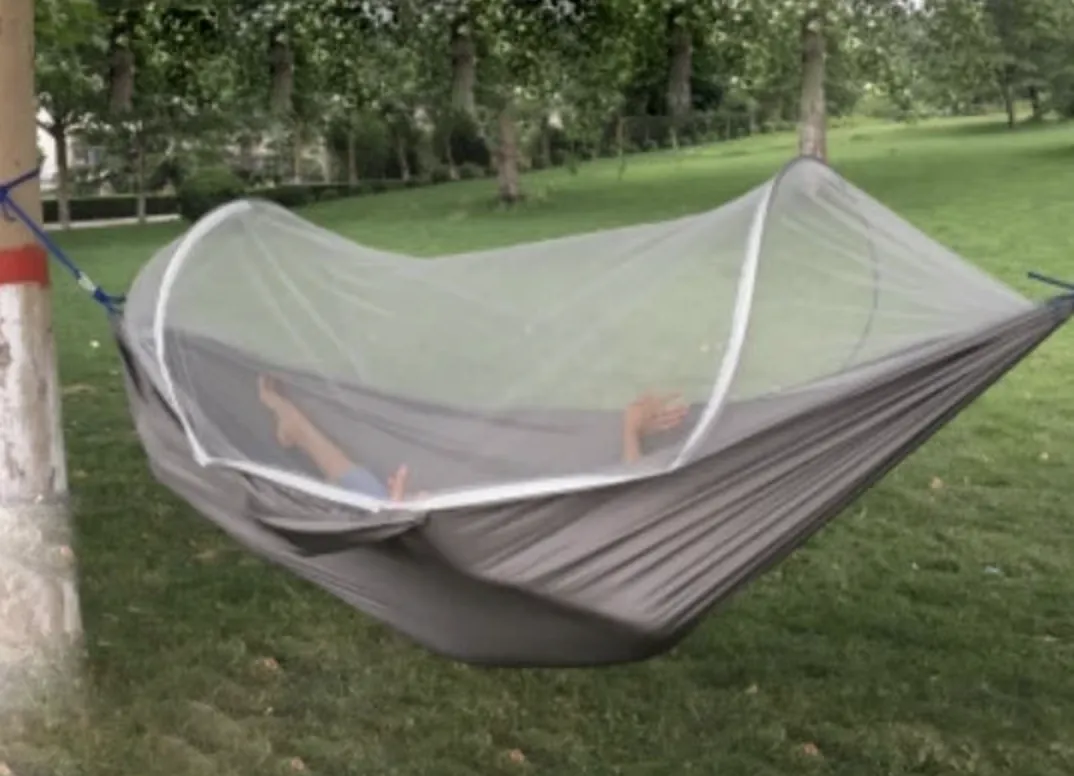 LockMesh  Camping Netted Hammock