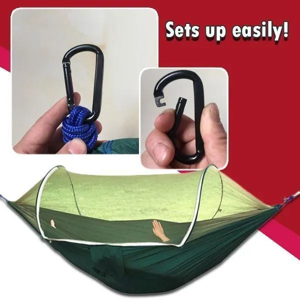 LockMesh  Camping Netted Hammock