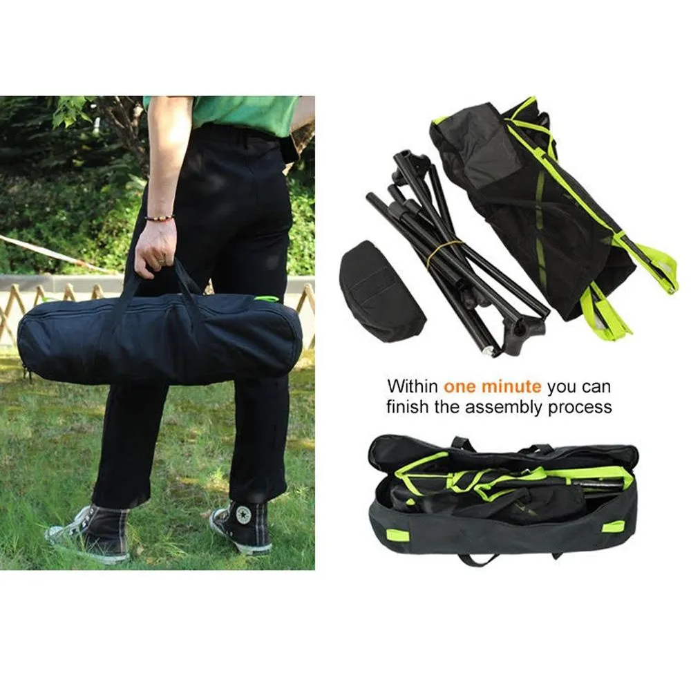 Luxury Folding Camping Chair with Swing Recliner