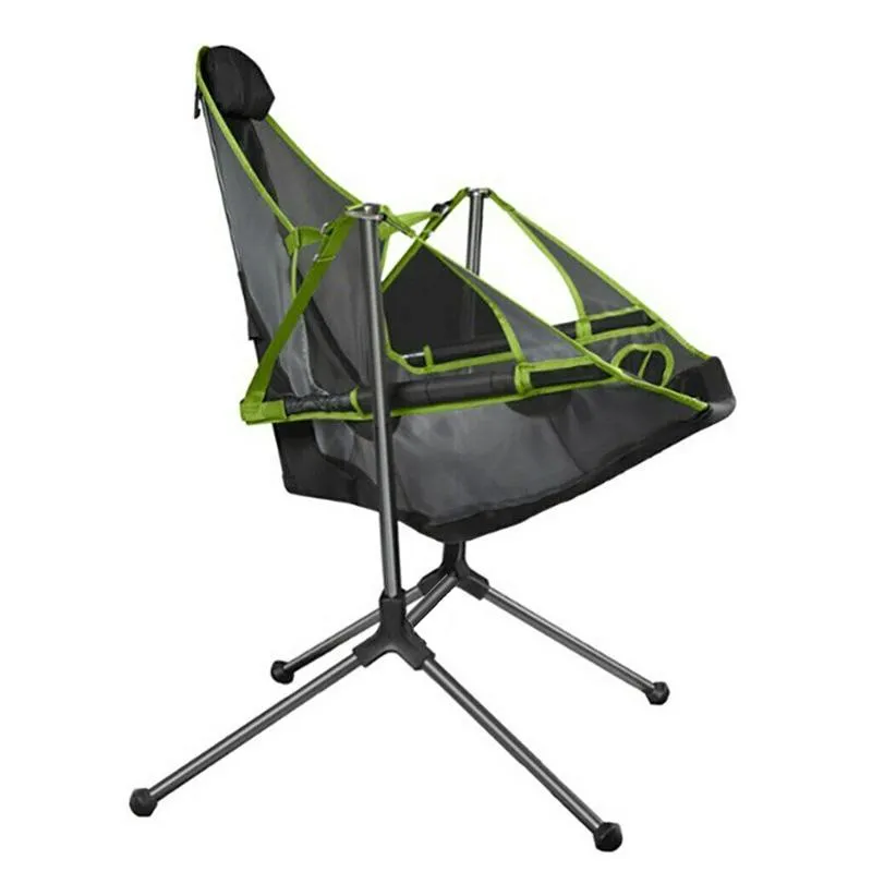 Luxury Folding Camping Chair with Swing Recliner