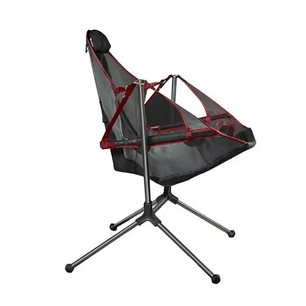 Luxury Folding Camping Chair with Swing Recliner