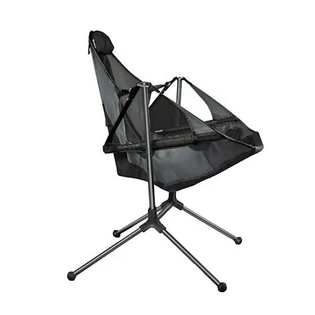 Luxury Folding Camping Chair with Swing Recliner