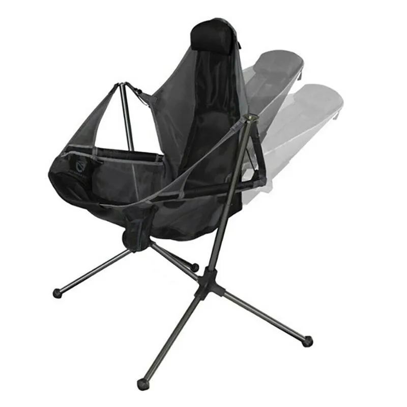 Luxury Folding Camping Chair with Swing Recliner
