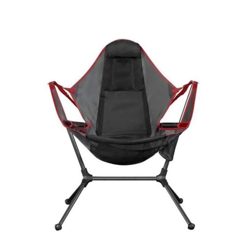 Luxury Folding Camping Chair with Swing Recliner