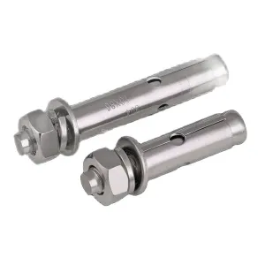 M6x60mm M8x80mm Stainless Steel 304 Sleeve Expansion Anchor Bolt - (Dimensions: M6x60mm 25pcs)