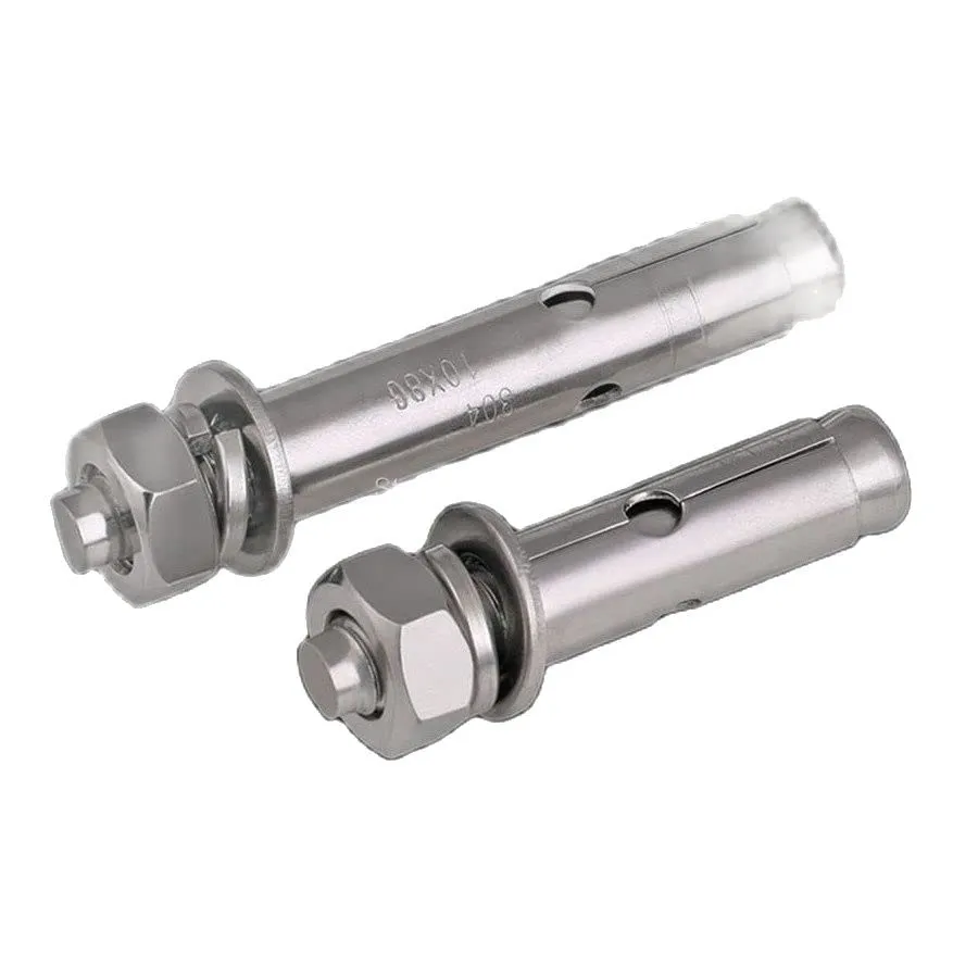 M6x60mm M8x80mm Stainless Steel 304 Sleeve Expansion Anchor Bolt - (Dimensions: M6x60mm 25pcs)