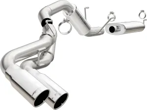 MagnaFlow Performance Exhaust System 15333: Cat-Back, Street Series, For 2014-2024 Ram 2500, For 2014-2024 Ram 3500, Dual Same Side Behind Passenger Rear Tire Exit