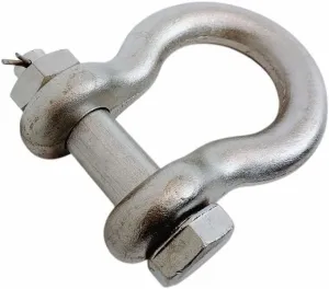 Marine 1-1/4" Bolt Pin Anchor Shackle 15,000 Lbs WLL Drop Forged Stainless Steel T316
