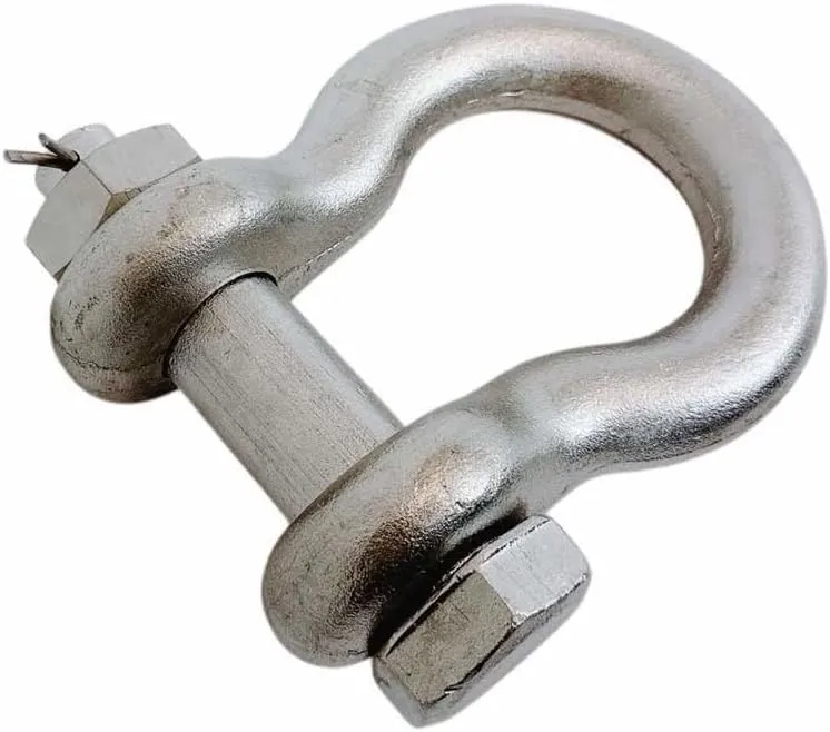 Marine 1-1/4" Bolt Pin Anchor Shackle 15,000 Lbs WLL Drop Forged Stainless Steel T316