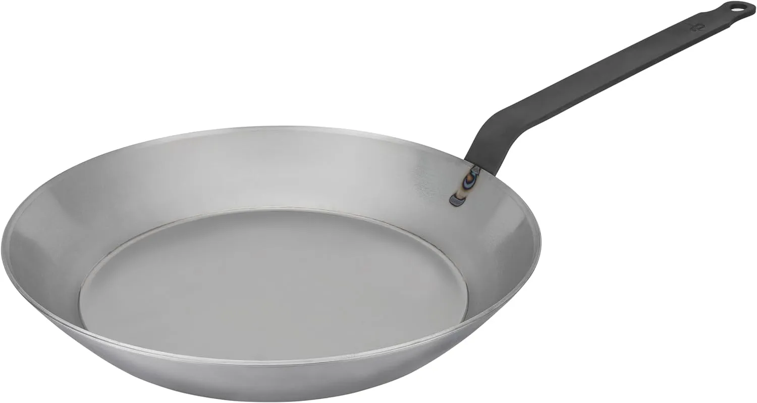 Matfer Bourgeat Black Carbon Steel Frying Pan, 8 1/2"