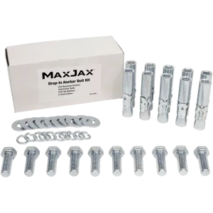MAXJAX Anchor Bolt Kit - Standard Anchor Bolt Kit